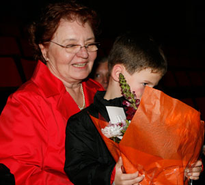 Grandmother Ellisha Westin and Jackson Crist